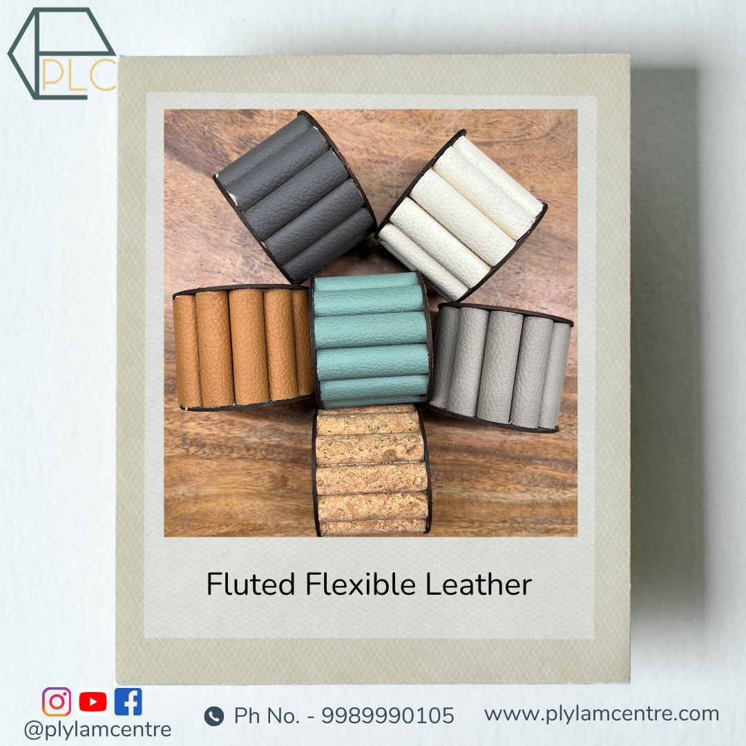 Flexible Fluted Leather/Cork - Louvres - Decorative Panels | Plylam Centre